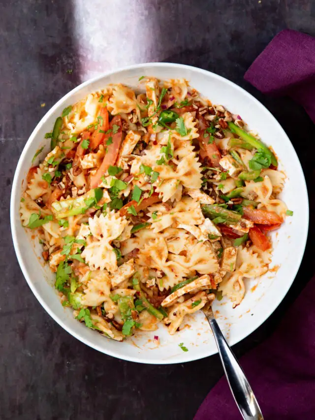 Tikka Masala Pasta Salad