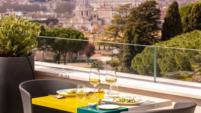 Settimo in Rome, the restaurant with kitchen and terrace for memorable sunsets