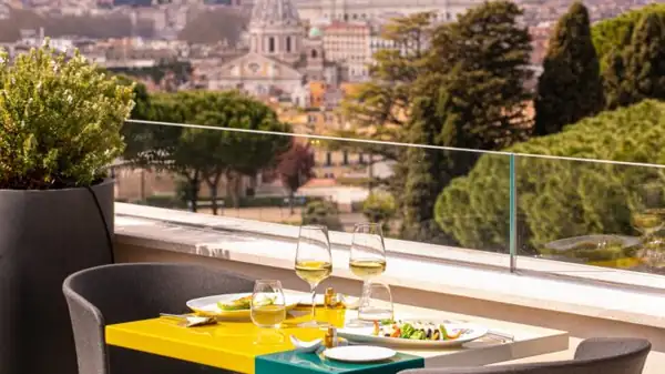 Settimo in Rome, the restaurant with kitchen and terrace for memorable sunsets