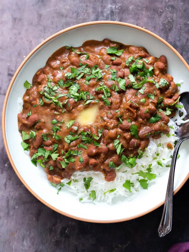 Dhaba Rajma Masala Recipe