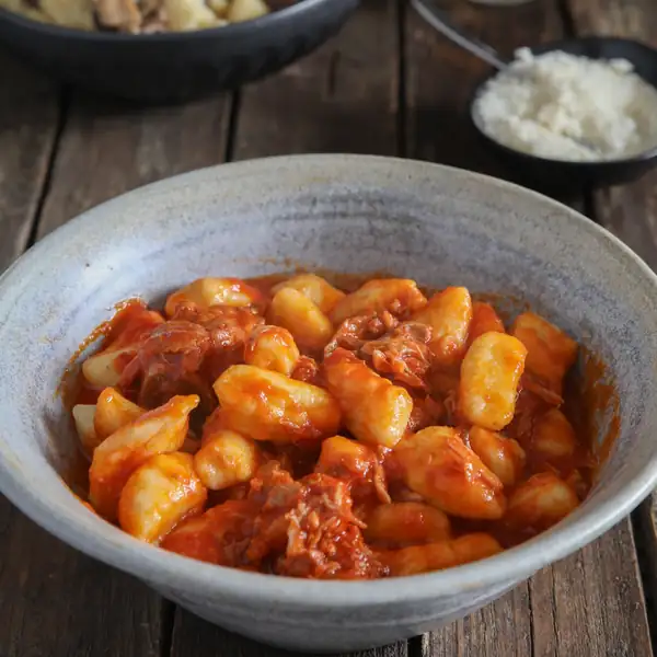 Leftover Polenta Gnocchi