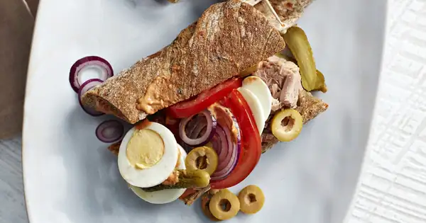 Trainer's tuna baguettes