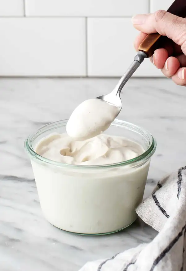 Crema agria vegana
