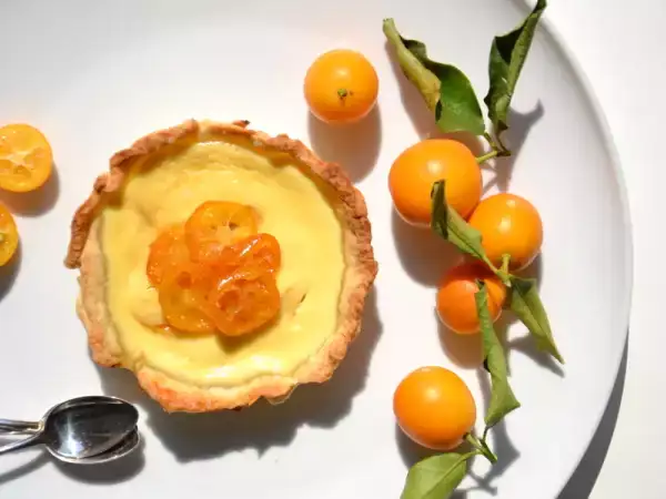 Recipe for cod with ginger, kumquats and citrus fruits
