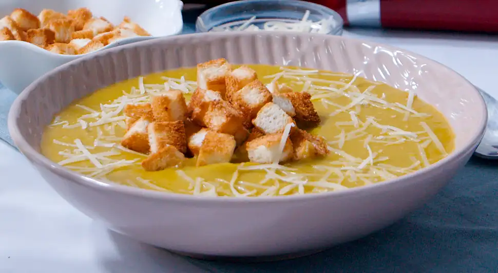 Cream of vegetable soup: step-by-step recipe (VIDEO)