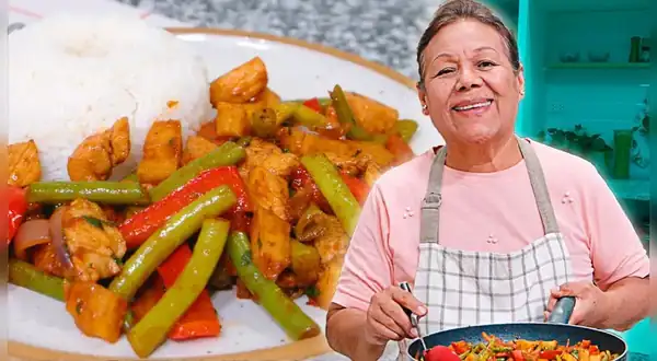 How to prepare sautéed green beans with chicken