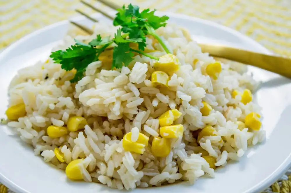 Arroz Con Maiz (White Rice and Corn) Recipe