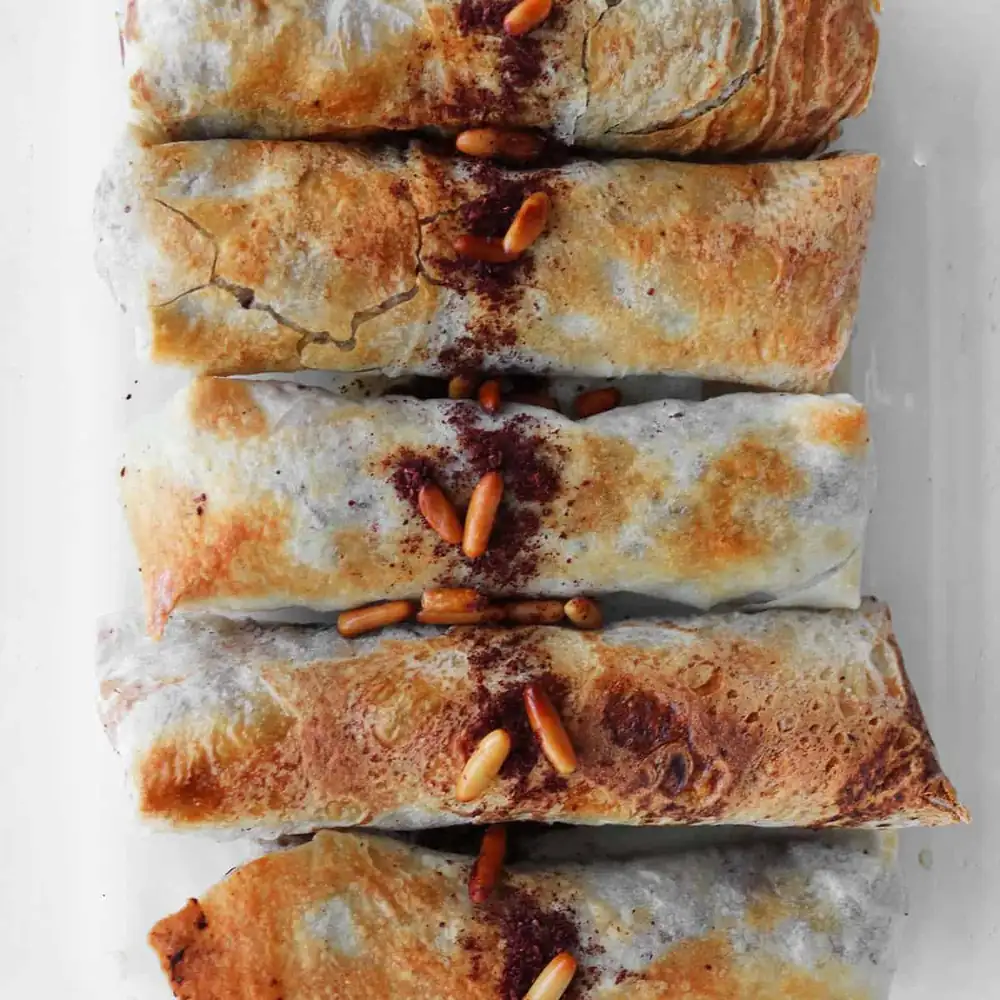 Musakhan Chicken Rolls