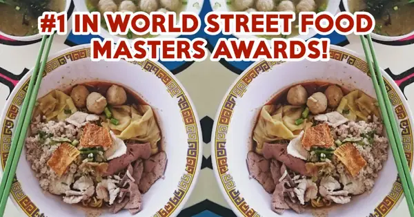 El concurso World Street Food Masters 2017 corona a Hill Street Tai Hwa bak chor Mee como el mejor
