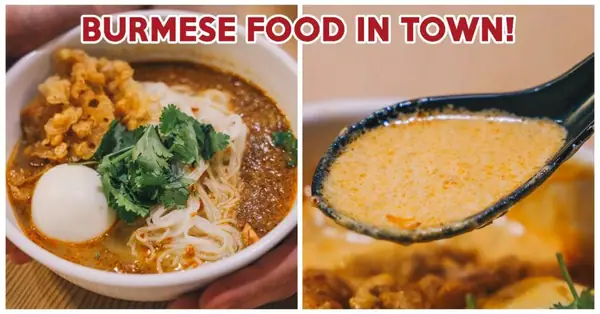 Reseña del restaurante Inle Myanmar: Deliciosos menús birmanos con ensaladas de hojas de té y fideos al curry en Peninsula Plaza