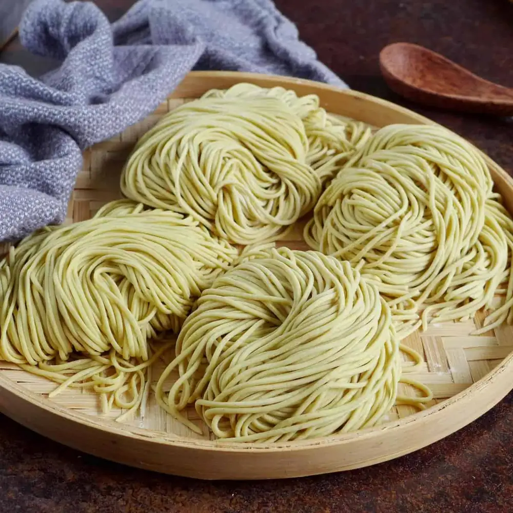 Homemade Alkaline Noodles (Ramen Noodles)