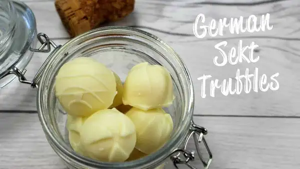 White Chocolate Sekt Truffles
