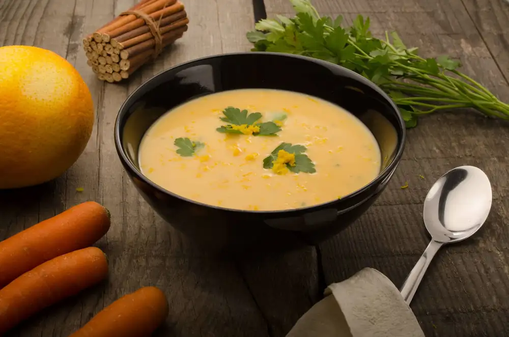 Carrot and ginger soup recipe