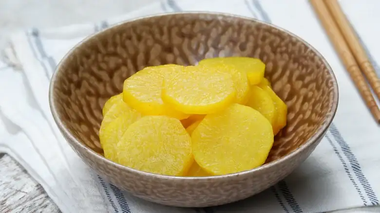 Danmuji Is A Sweet Radish Pickle Sure To Add A Colorful Crunch To Your Dishes