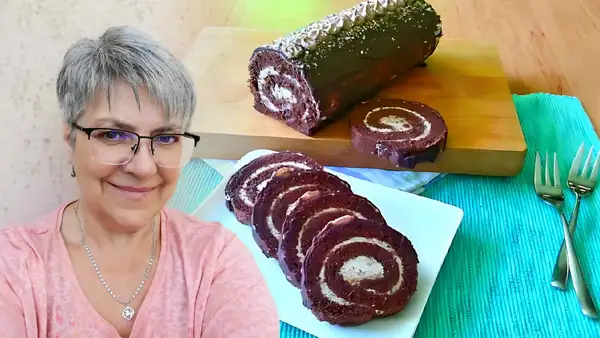 Brazo de gitano con sabor a licor: el coñac de huevo le aporta un sabor y aroma intensos
