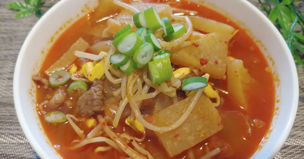 Super simple beef soup