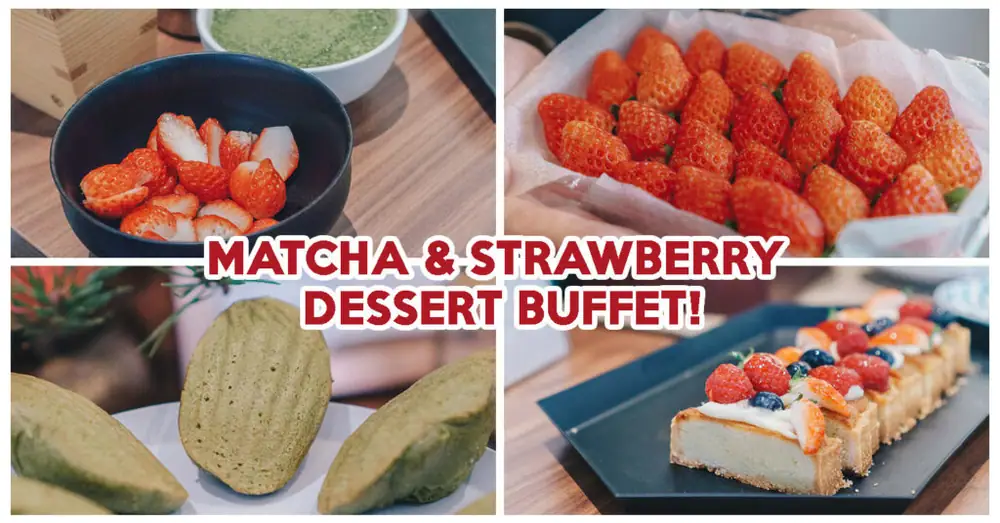 Reseña de Lewin Terrace: El famoso bufé de postres de matcha regresa con delicias japonesas de fresa