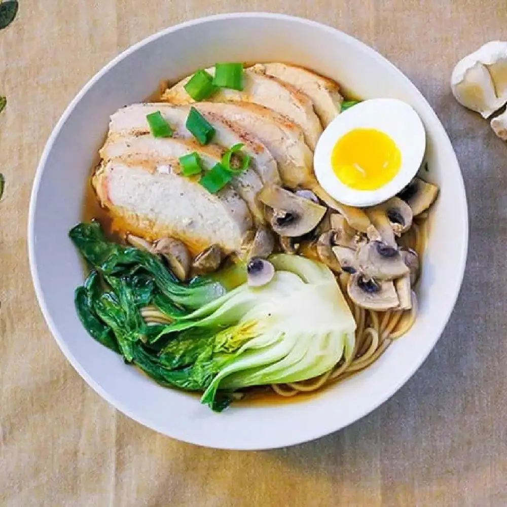 Easy Homemade Chicken Ramen Soup Recipe