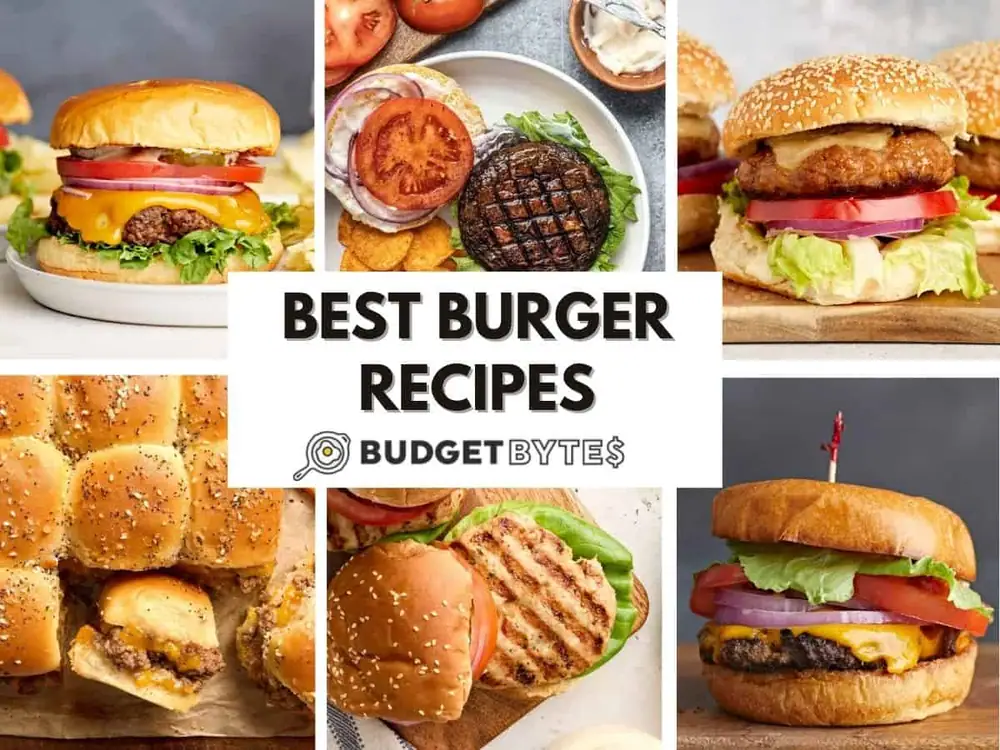 18 recetas de hamburguesas que demuestran que las hamburguesas nunca aburren