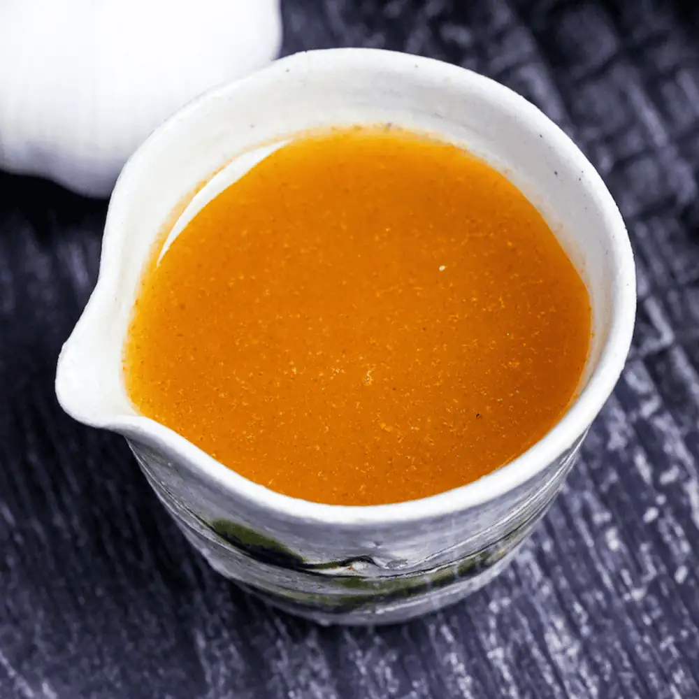 Garlic Sesame Oil Salad Dressing