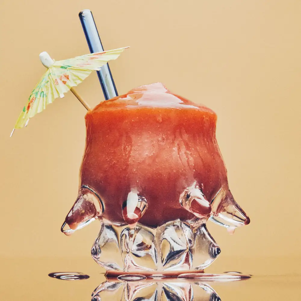 The Iciest Strawberry Daiquiri