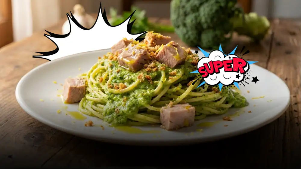 Espaguetis con atún y brócoli a la crema, una receta que te salvará la cena: los sabores contrastantes y el secreto para un aderezo digno de un chef