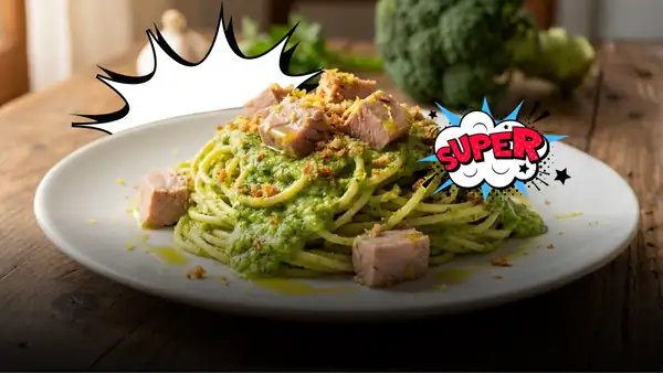 Espaguetis con atún y brócoli a la crema, una receta que te salvará la cena: los sabores contrastantes y el secreto para un aderezo digno de un chef