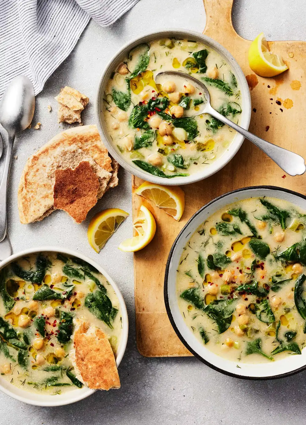 Lemon Chickpea Soup