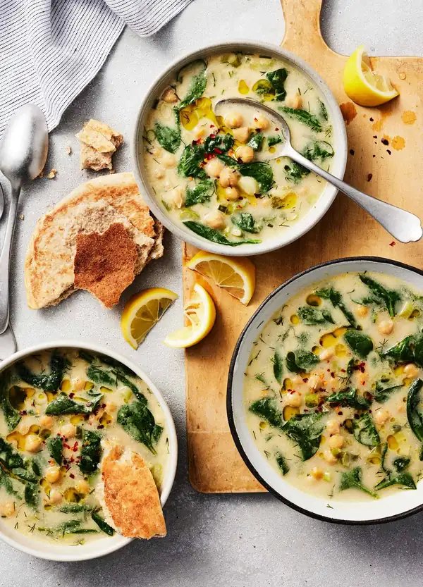 Lemon Chickpea Soup