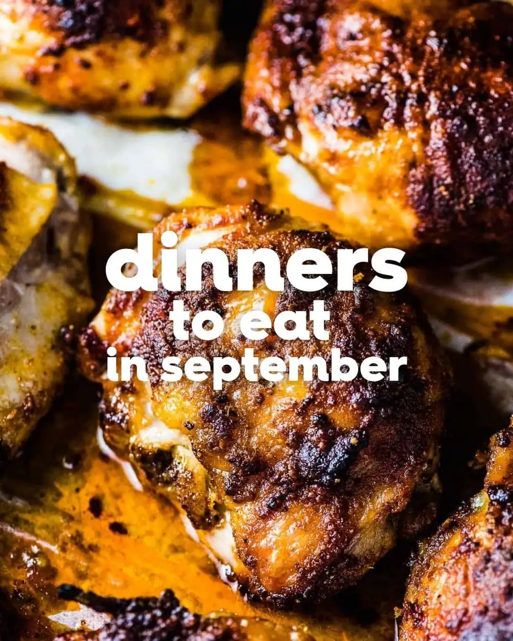 Cenas para comer en septiembre