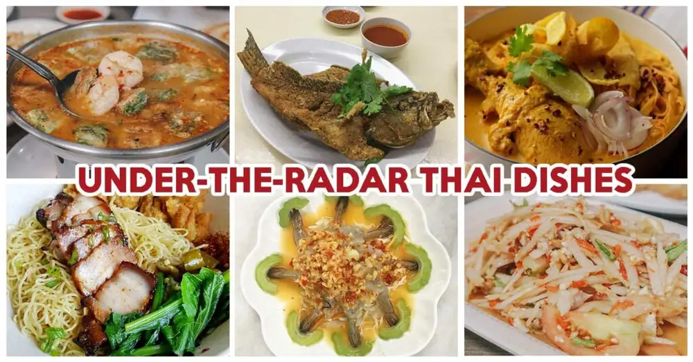 10 platos tailandeses infravalorados para esos días en que estás harto del tom yum