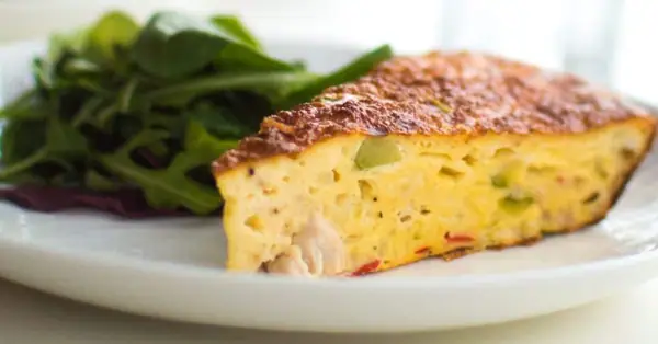 Frittata de pollo