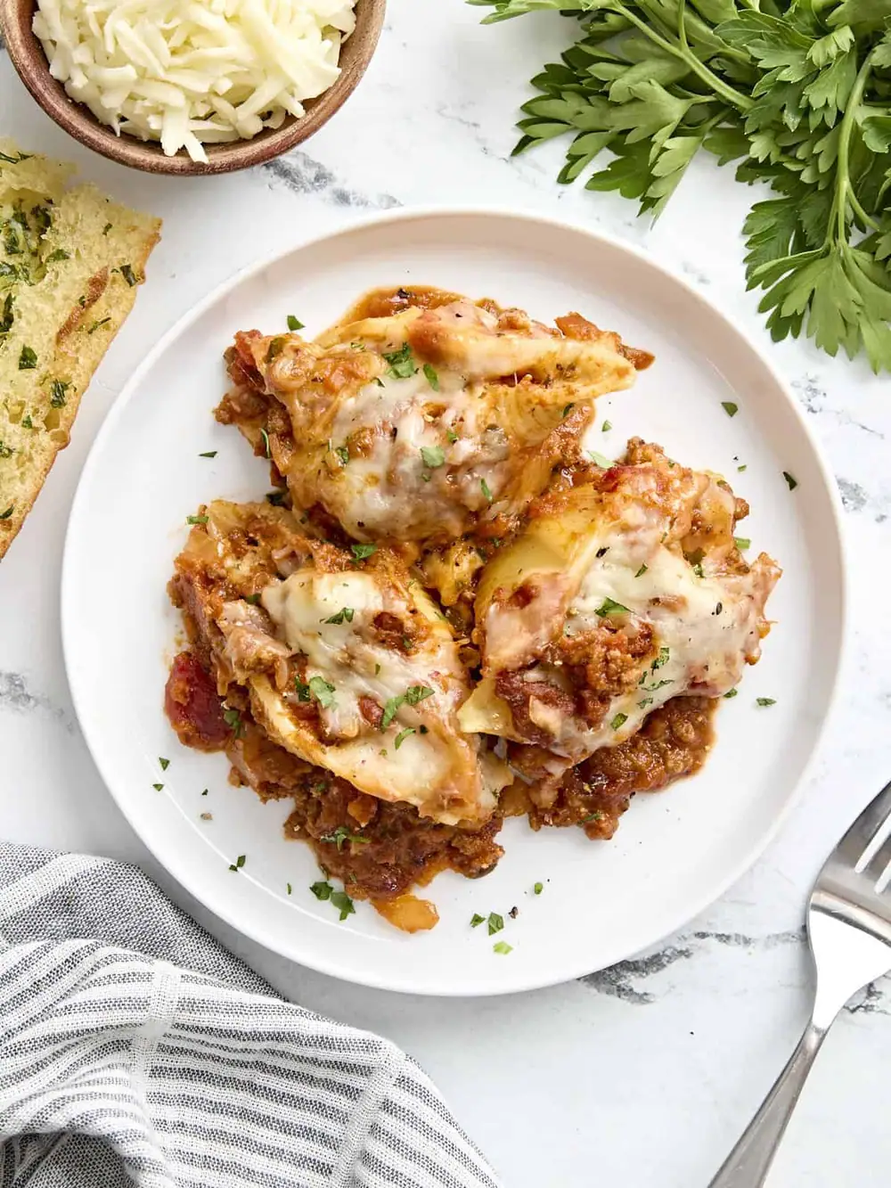 Stuffed Shells With Ground Beef