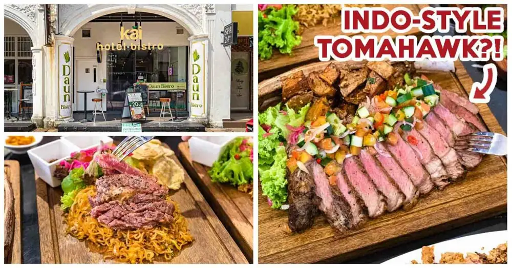 Daun Bistro Review: Ribeye Indomie, XXL Meat Platters And More In Bugis