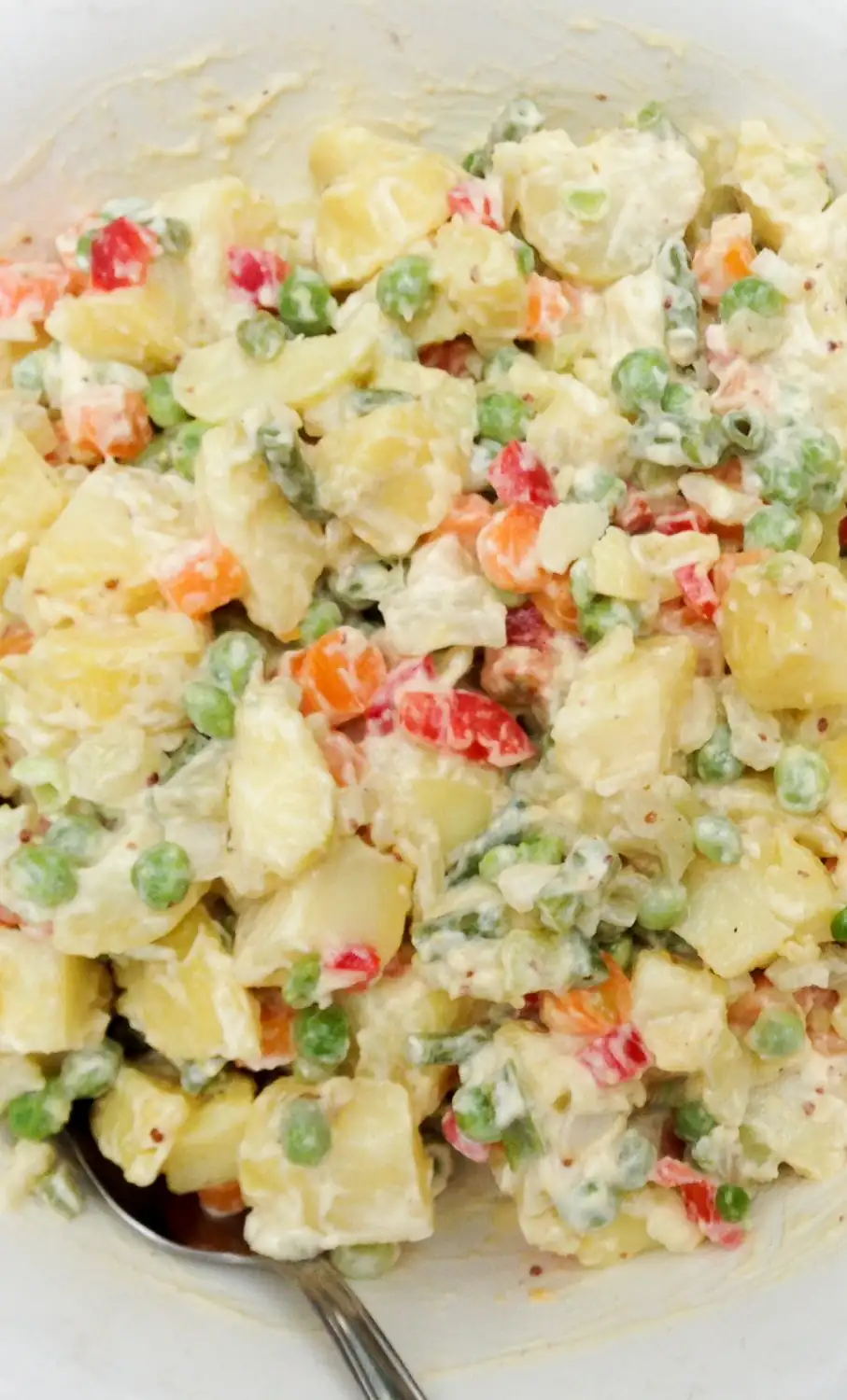 Ensalada de papa con mayonesa - La cocina chilena de Pilar Hernández
