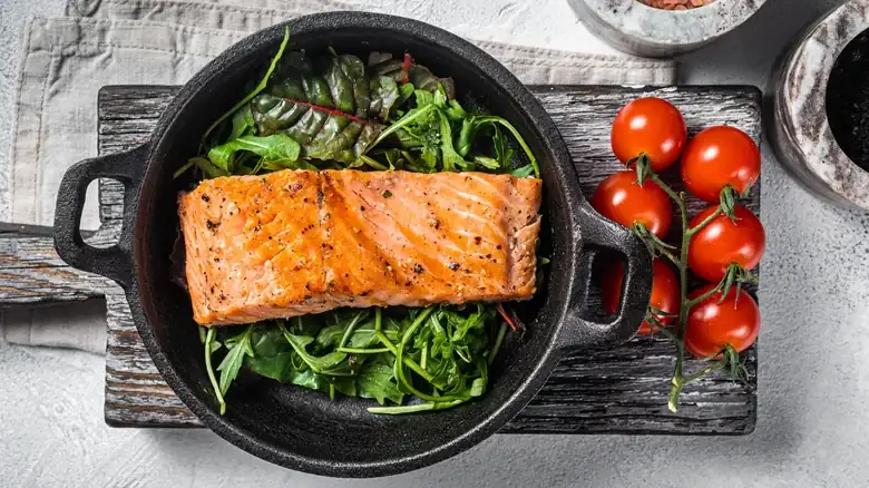 The Crucial Step To Follow When Pan-Frying Frozen Salmon