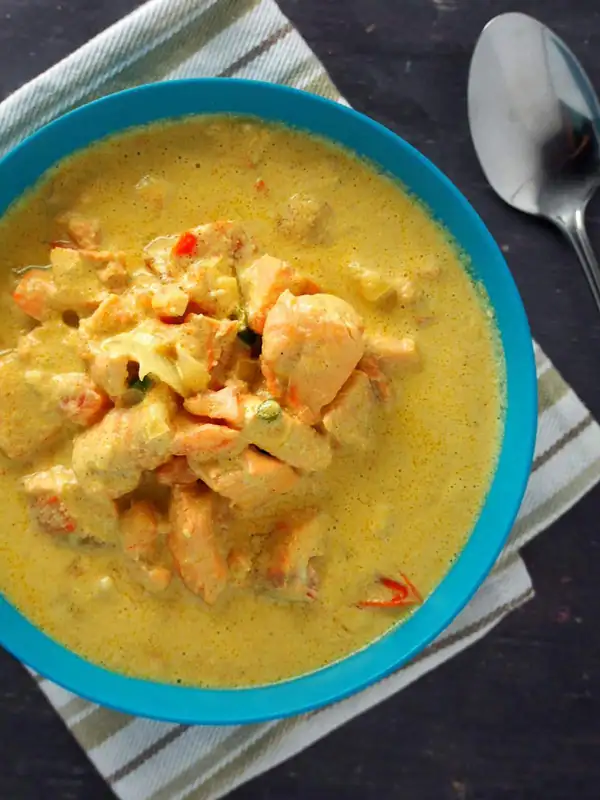 Coconut Curry Salmon
