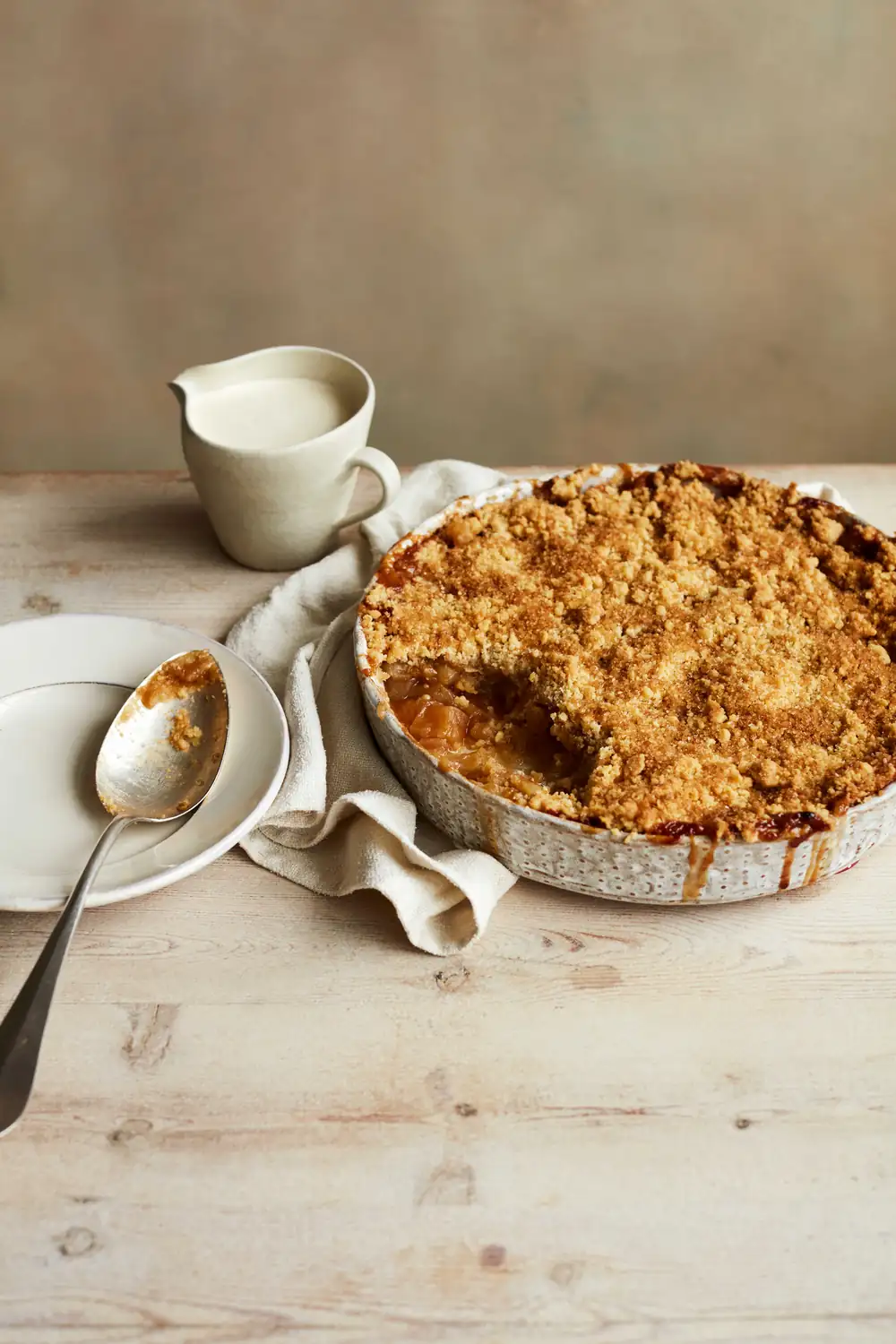 Autumnal fruit cakes, bakes and puddings