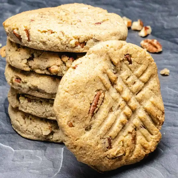 Low Carb Keto Cinnamon Pecan Cookies