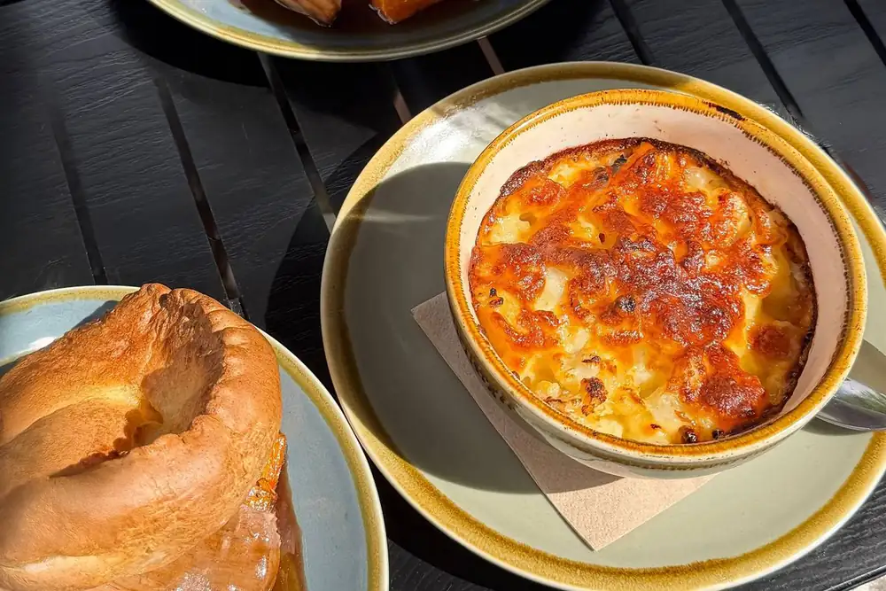Roasting replaces boiling for cauliflower cheese