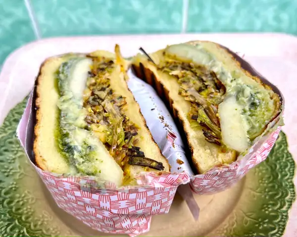 Recipe: Roasted Leek, Pear and Roquefort Sandwich