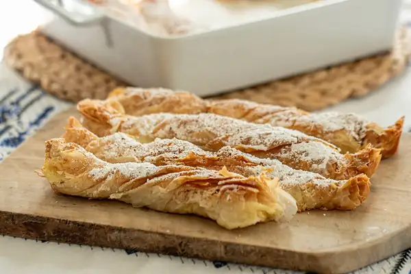 Galaktoboureko Twists (Greek Custard Phyllo Twists)