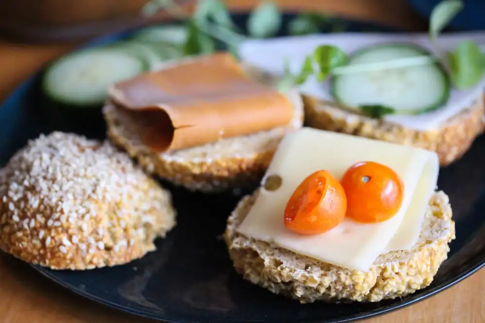 Cottage cheese rolls – healthier alternative