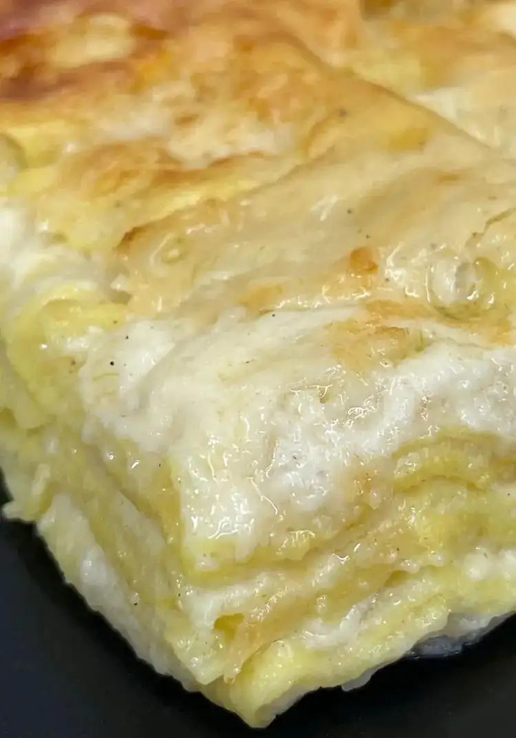 Onion and Emmental Lasagna