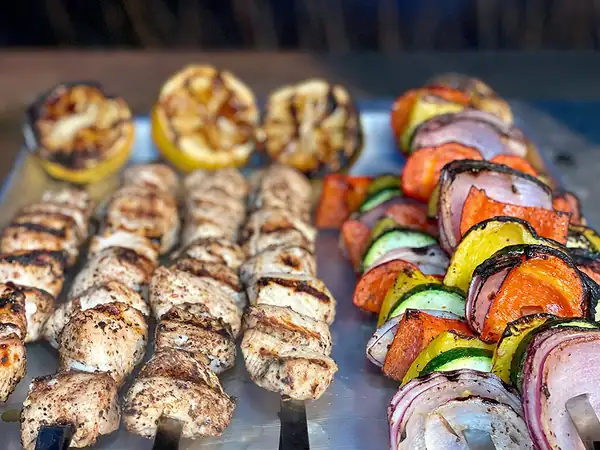 Moroccan Chicken Kebabs