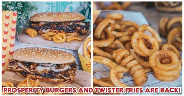 McDonald’s Prosperity Burger And Twister Fries Are Back From 16 Jan 2020