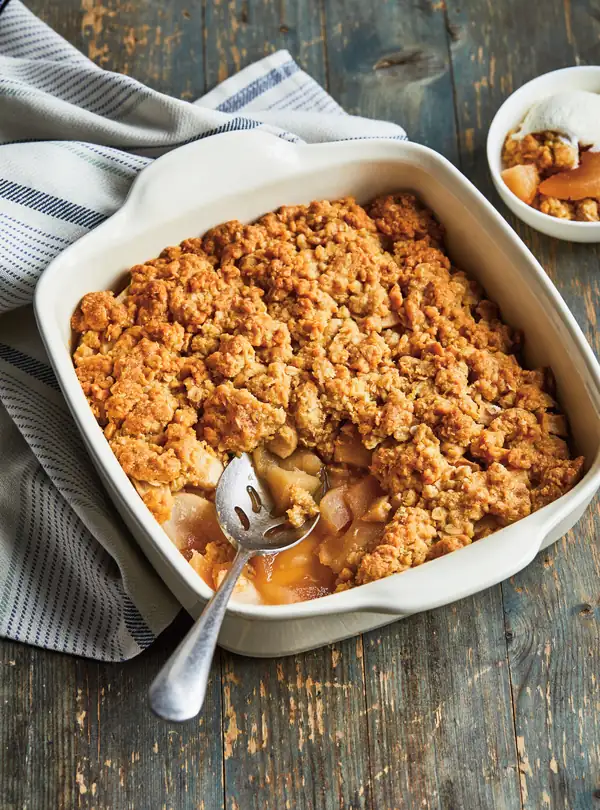Apple crumble (the best)
