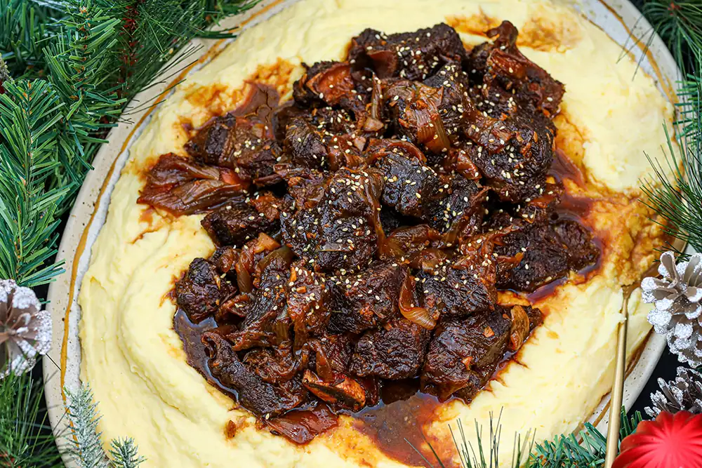 Korean Braised Beef Short Ribs Recipe & Video