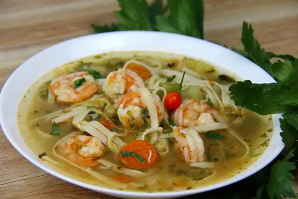 Shrimp Broff (Caribbean Shrimp Soup)