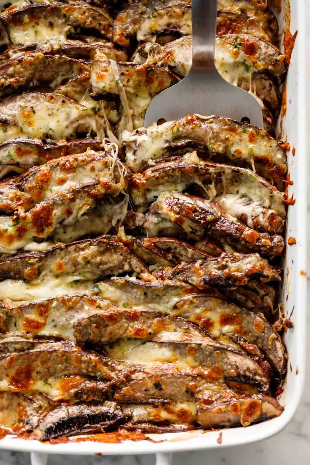 Scalloped Portobello Mushrooms
